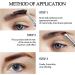 PHOERA 6 Colors Brow Pomade Gel - Highly Pigmented Eyebrow Cream for Makeup - Jet Black Shade for Defined and Sculpted Brows - Buy Online on GoSupps.com