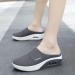 LELISKA Sevensmz Women's Air Cushion Slip-On Walking Shoes - Grey EU 43 | Orthopedic Diabetic Platform Shoes - Buy Online on GoSupps.com