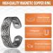 Wollet Magnetic Copper Ring for Arthritis - Adjustable Health Benefits for Men & Women - Stylish Silver Design (CPR-0915S) - Buy Online on GoSupps.com