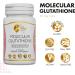Coco March Molecular Glutathione - Potent Vegan Skin Antioxidant 500mg 60 Veg Caps - Gluten Free Soy Free Dairy Free GMO Free - Buy Online on GoSupps.com