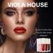 Viola House Lip Plumper | 100% Natural Gloss for Extreme Volume Lips | 5 Colors Available | Spicy Mauve (5ml) - Buy Online on GoSupps.com