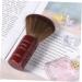 Beavorty dusters for cleaning Hair Cutting Brush Neck Duster Neck Brush Salon Brush hair brush face Wooden M Red - Buy Online on GoSupps.com