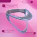 Portable Neck Support Collar Adjustable Cervical Support for Pain Relief & Neck Traction (Blue) International Shipping Available - Buy Online on GoSupps.com