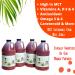 Juka's Organic Co. Red Palm Oil - 100% Organic, Authentic, Sustainable & All-Natural From Africa - 67.6 Fl OZ - Buy Online on GoSupps.com