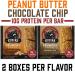 Kodiak Cakes Crunchy Granola Bar Variety Pack - Peanut Butter and Chocolate Chip - High Protein Snack - 100% Whole Grain - 24 Pouches - Buy Online on GoSupps.com
