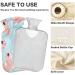 Cute Axolotl Heat Bottle | 1L Hot Water Bottle with Plush Cover | Winter Warmer for Kids Men & Women - Buy Online on GoSupps.com