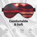 SSIMOO Red Sky at Night Starry Sleep Mask | Adjustable Breathable & Fashionable Eye Mask for Comfortable Sleep - International Shipping Available - Buy Online on GoSupps.com