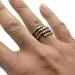 Tibetan Three Metal Spiral Healing Medicine Ring - Unisex Relief for Arthritis and Tendon Pains - Buy Online on GoSupps.com