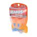 Hearos SoftStar EZ Twist Corded Foam Ear Plugs NRR 30 - Orange (1 Pair) with Free Case - 5521 - Buy Online on GoSupps.com