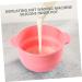 Nuobesty 4-Piece Waxology Mixology Kit - High-Temperature Silicone Wax Melting Containers for Hair Removal - Pink 13x11cm - Buy Online on GoSupps.com