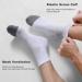 CS Celersport Men's Ankle Socks 6 Pack - White, Size 9-12 | Cushioned Athletic Running Socks - Buy Online on GoSupps.com