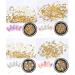 6 Pcs Gold Star Moon 3D Nail Art Charms for Women - Nail Decor Accessories - Buy Online on GoSupps.com