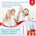 4 Pack Tongue Scraper Cleaners with Travel Case | Effective Oral Care for Adults & Kids - Fight Bad Breath Easily - Buy Online on GoSupps.com