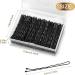 DURAIU 150 Pcs 6cm Bobby Pins for Women Hair Styling - Strong Hair Grips for Hairdressing Salons (Black) - Buy Online on GoSupps.com