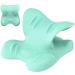 Neck Support Pillow - Neck Stretcher & Pillows with C-Curve Design Traction Equipment Neck Support with Elastic Base for Family Friends Colleagues - Buy Online on GoSupps.com