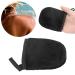 Self Tanning Mitt Applicator - Flocking Tanning Mitts & Gloves for Sunless Tanner | Black Self Tan Lotion Essentials - Buy Online on GoSupps.com