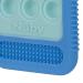 Nuby Baby Teething Toy - BPA Free Sensory Popper Cellphone - Blue - 3+ Months - Buy Online on GoSupps.com