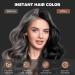 Natural Black Hair Dye Shampoo - 3-in-1 Herbal Color Solution for Men & Women | Ammonia-Free Lasts 30 Days - 16.90 oz - Buy Online on GoSupps.com