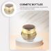 Lurrose cream bottle cosmetic containers with Airless Lotion Container Empty Sample Jar container with lid conditioner bottle Cosmetic Bottle small abs empty bottle travel Multifunction 6X5.5X5.5CM Golden - Buy Online on GoSupps.com