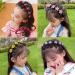 Sweet Princess Hairstyle Hairpin for Girls - Double Layer Headbands with Clips - Twist Plait Fashion Hair Hoops - 4Pcs - Buy Online on GoSupps.com