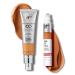 IT Cosmetics CC+ Cream with SPF 50+ Natural Finish Full Coverage Foundation (Tan Rich - 1.08 fl oz) & Do It All Radiant Concealer Multivitamin Serum Makeup (425 Tan Rich Cool - 0.2 fl oz)