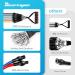 16pcs Resistance Bands Set with Handles - Premium Strength Training & Fitness Kit - Buy Online on GoSupps.com