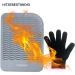 Travel Pad for Hair Tools - Heat-Resistant Counter Protection for Curling Irons & Straighteners | Includes Glove | Lessmon Gray 22.9x16.5cm - Buy Online on GoSupps.com