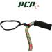 Durable Triple Braided Elastic Nylon Lanyard for Canes - Black | PCP Cane Wrist Strap - Buy Online on GoSupps.com