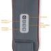 Beurer MG 151 Shiatsu Massage Device - Neck Shoulders & Back Relief with Heat 8 3D Heads & 3 Intensity Levels - Best International Shipping - Buy Online on GoSupps.com