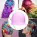 Silicone Highlight Cap - Salon Hair Colouring Highlights Dye Cap with Hook for Colouring Hair Hairdresser Tool Reusable Highlight Cap for Highlights DIY Dyeing Pink - Buy Online on GoSupps.com