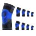 Knee Brace Knee Compression Sleeve Support with Patella Gel Pads & Side Stabilizers Medical Grade Knee Pads for Running Meniscus Tear ACL Arthritis Joint Pain Relief for Men Women-M blue Medium Blue