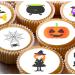 24 Halloween Witch style pre-cut Cupcake Cake Toppers Wafer Rice Paper - Buy Online on GoSupps.com