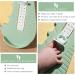Children's Foot Measurement Device - Tnsland Shoe Size Knife & Double Scale Footmuff in Green - Buy Online on GoSupps.com