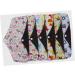 Bamboo Reusable Feminine Cloth Pads - Eco-Friendly Menstrual Napkin for Women - M11 - 1 Count - Buy Online on GoSupps.com
