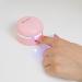 HayHay 3W UV Nail Lamp with 180-Degree Rotation | Portable Manicure Gel Lamp | 30/60s Timer | Mini Gel Polish Included - Buy Online on GoSupps.com
