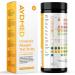 Aidteq Urine Test Strips 11 Parameter Urine Test Strips for Urobilinogen Bilirubin Ketone Blood Protein Specific Gravity pH & Ascorbic Acid 100 pieces