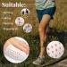 Breathable Silicone Toe Protectors 4Pcs - Prevent Pain from Corns, Blisters & Ingrown Toenails - Reduce Friction - Toe Cover Sleeves with Holes - Size Medium - Buy Online on GoSupps.com