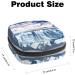 Aerial View Iceberg Snow Mountain Sanitary Napkin Storage Bag | Menstrual Cup Pouch | Nursing Pad Holder - Multi-Colored 15 - Buy Online on GoSupps.com