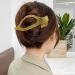 Streysisl Ponytail Decorative Hair Clip Ponytail Duckbill Hairpin | Long Hair Clips for Styling - Long Hair Shower Clips for Teen Girls Women Styling Translucent olive green - Buy Online on GoSupps.com