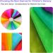 Chanehann 7-Piece Colorful Chiffon Juggling Towels | Square Dance & Sensory Cloths for Adults & Kids | 45x45cm - Buy Online on GoSupps.com
