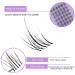 SAOTAENG Cluster Lashes DIY Kit - 48 Wispy Fluffy Individual Clusters | Reusable False Eyelashes Natural Look - 9-11mm C Curl (MF06-02) - Buy Online on GoSupps.com