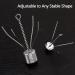 Dr.Fish 5 Pack Spider Surf Fishing Sputnik Sinker Set - 1oz to 8oz Saltwater Beach Casting Sinkers for Sea Fishing - Bottom Holder, 3oz-5 Pack - Buy Online on GoSupps.com