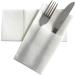 JEBBLAS Disposable Cloth Like Napkins with Flatware Pocket - 50 Pack - Buy Online on GoSupps.com