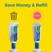 Toothpaste Refill Adapter for Travel | 2 Adapters for Crest & Colgate - Eco-Friendly Solution - Buy Online on GoSupps.com