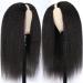 UNICE Kinky Straight V-Part Human Hair Wig - No Leave Out, Glueless & Beginner Friendly - Buy Online on GoSupps.com