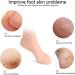 Exfoliating Foot Socks - Moisturizing High Elastic Anti-Cracking Socks for Shiny Skin (S 33-35) - Shop Internationally! - Buy Online on GoSupps.com