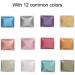 Nail Watercolor Paint Set 12 Colors Solid Metallic Nail Color Powder Pigment Set Body Painting Fluorescent Powder for Nail Artists and Beginners - Buy Online on GoSupps.com