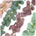 Zerodeko 1pc Garland Decor Artificial Plants Faux Eucalyptus Autumn Leaves Artificial Eucalyptus Spring Wreath for Front Door Artifical Green Leaves Wreath Green Leaf Wreath Arch Green 54x54cm - Buy Online on GoSupps.com