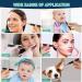 1080P HD Smart Ear Wax Removal Tool with Camera | Rechargable Ear Otoscope Kit for iPhone & Android | 6 LED Lights | 10 Pcs Ear Set | Black - Buy Online on GoSupps.com