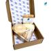 Spa Kit Birthday Box | Loofah Body Brush & Gingered Peaches Goat Milk Soap | Perfect Gift for Spa Lovers - Buy Online on GoSupps.com